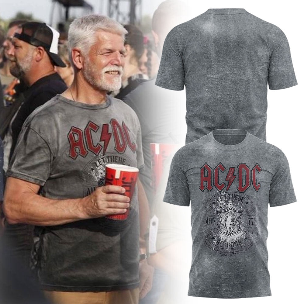 ACDC Power Up Tour Let There Be Rock Limited Edition 2025 T Shirt