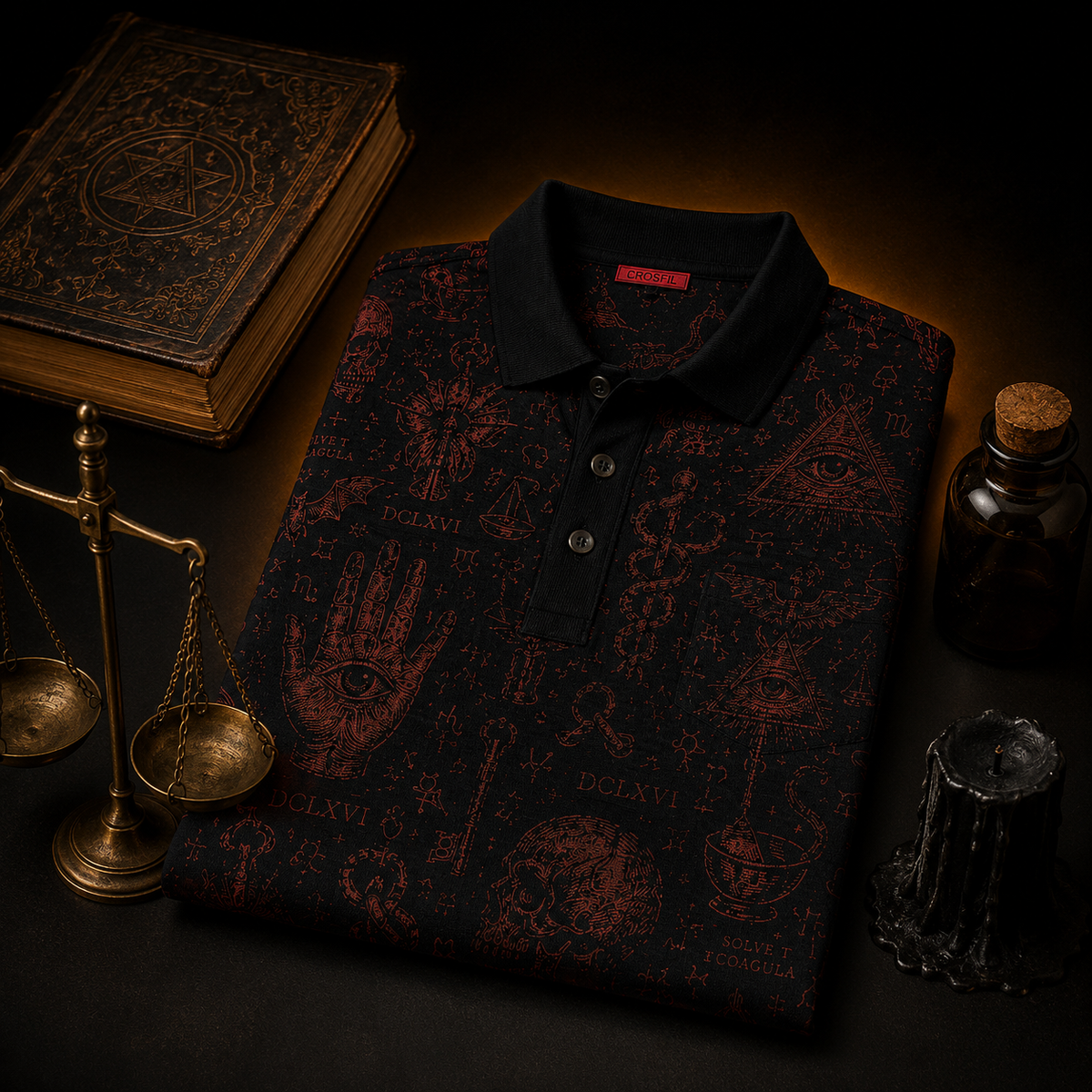 Folio DCLXVI — Occult Polo Shirt