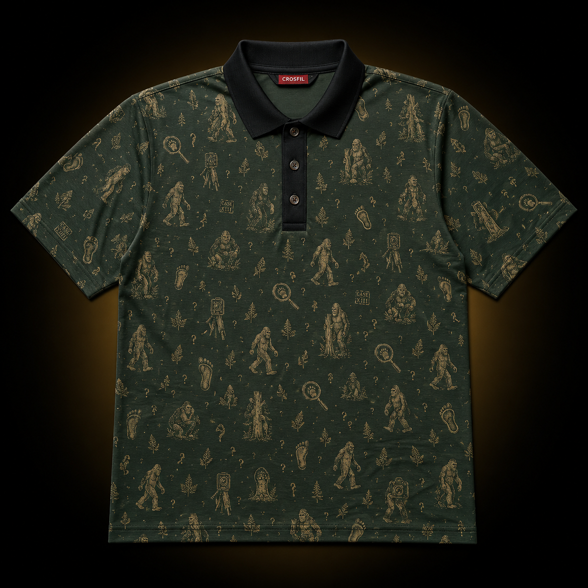 The Bigfoot Files XIII — Cryptid Polo Shirt