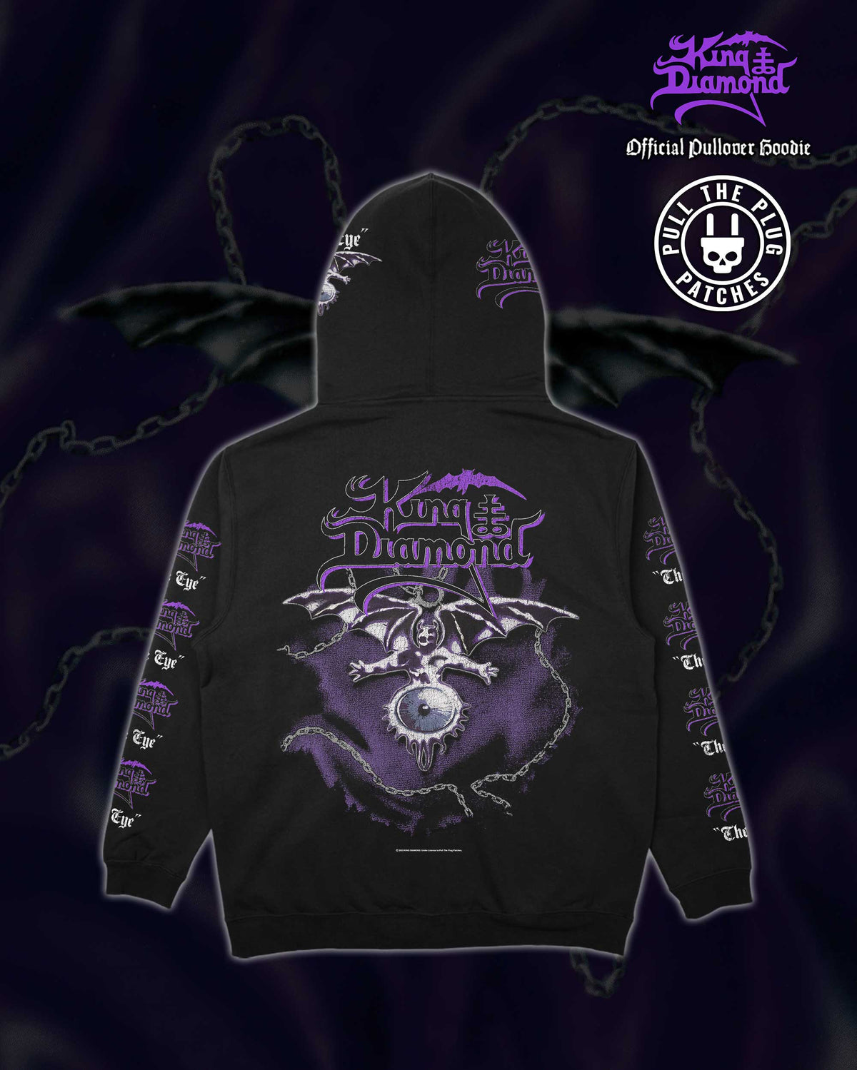 King Diamond - The Eye - Deluxe Pullover Hoodie