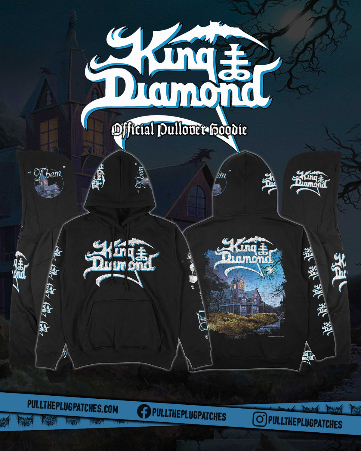 King Diamond - Them - Deluxe Pullover Hoodie