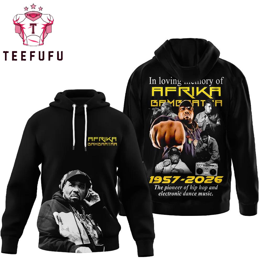 Afrika Bambaataa 1957-2026 Hoodie