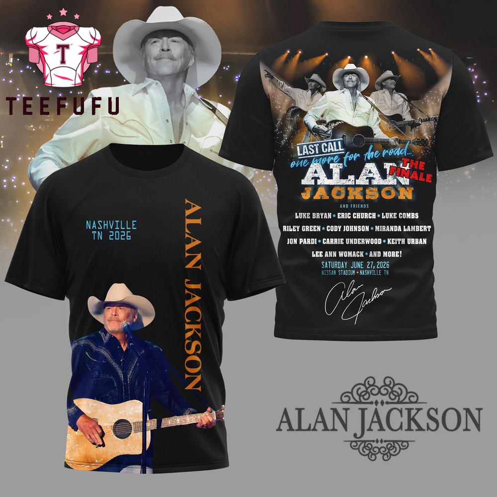 Alan Jackson Nashville TN 2026 T Shirt