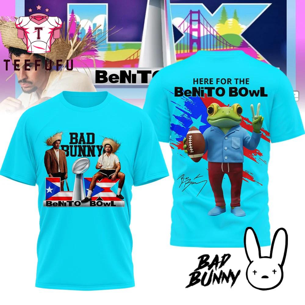 Bad Bunny Benito Bowl 2026 T Shirt