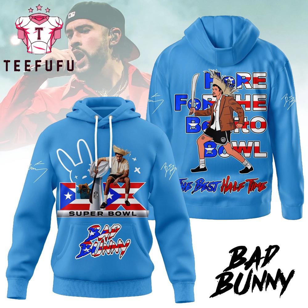 Bad Bunny The Best Half Time Super Bowl 2026 Hoodie