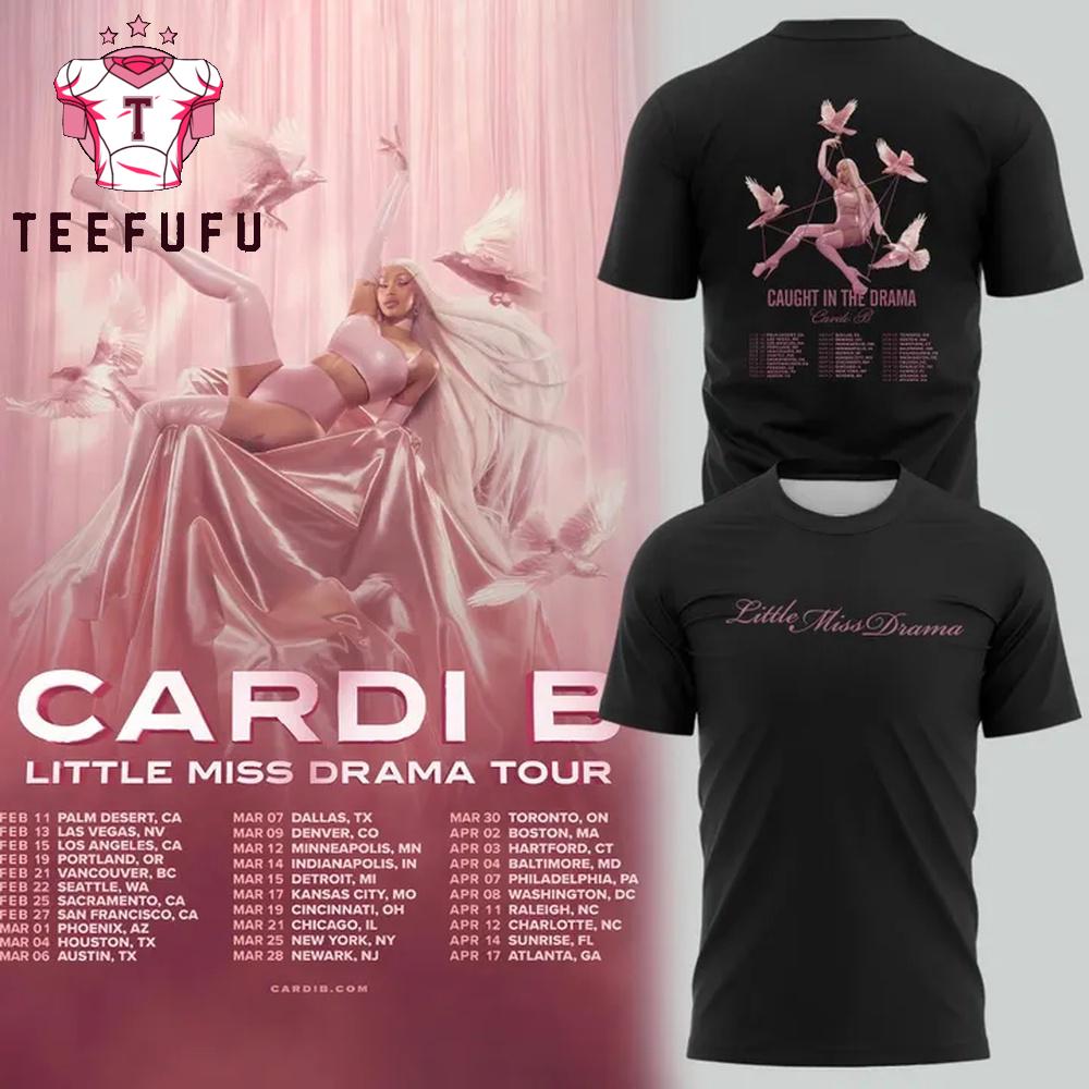 Cardi B Little Miss Drama Tour 2026 Sweatshirt
