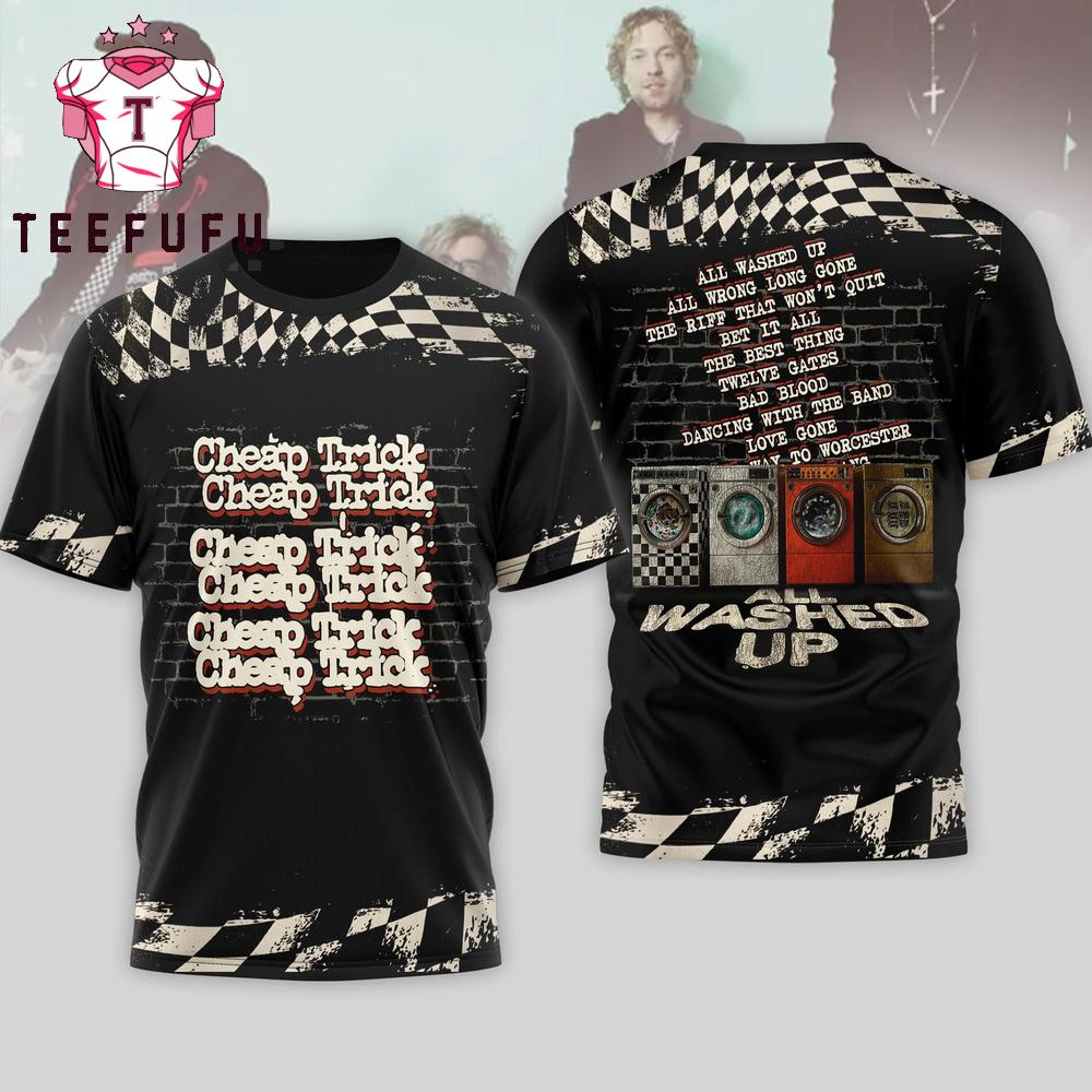 Cheap Trick All Washed Up 2026 Special New 3D Shirt