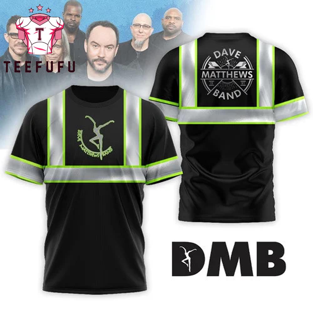Dave Matthews Band Hi-Vis Safety Limited 3D Shirt