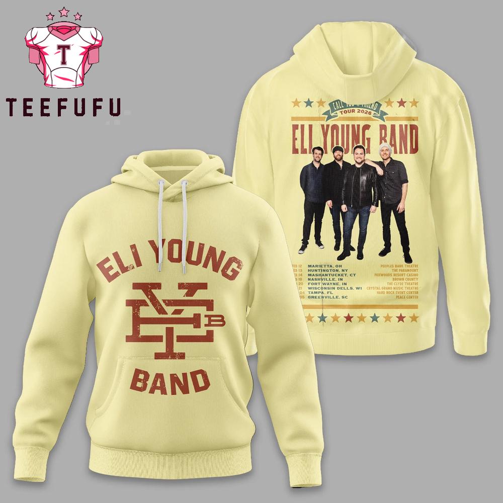 Eli Young Band Call You Friend Tour 2026 Hoodie