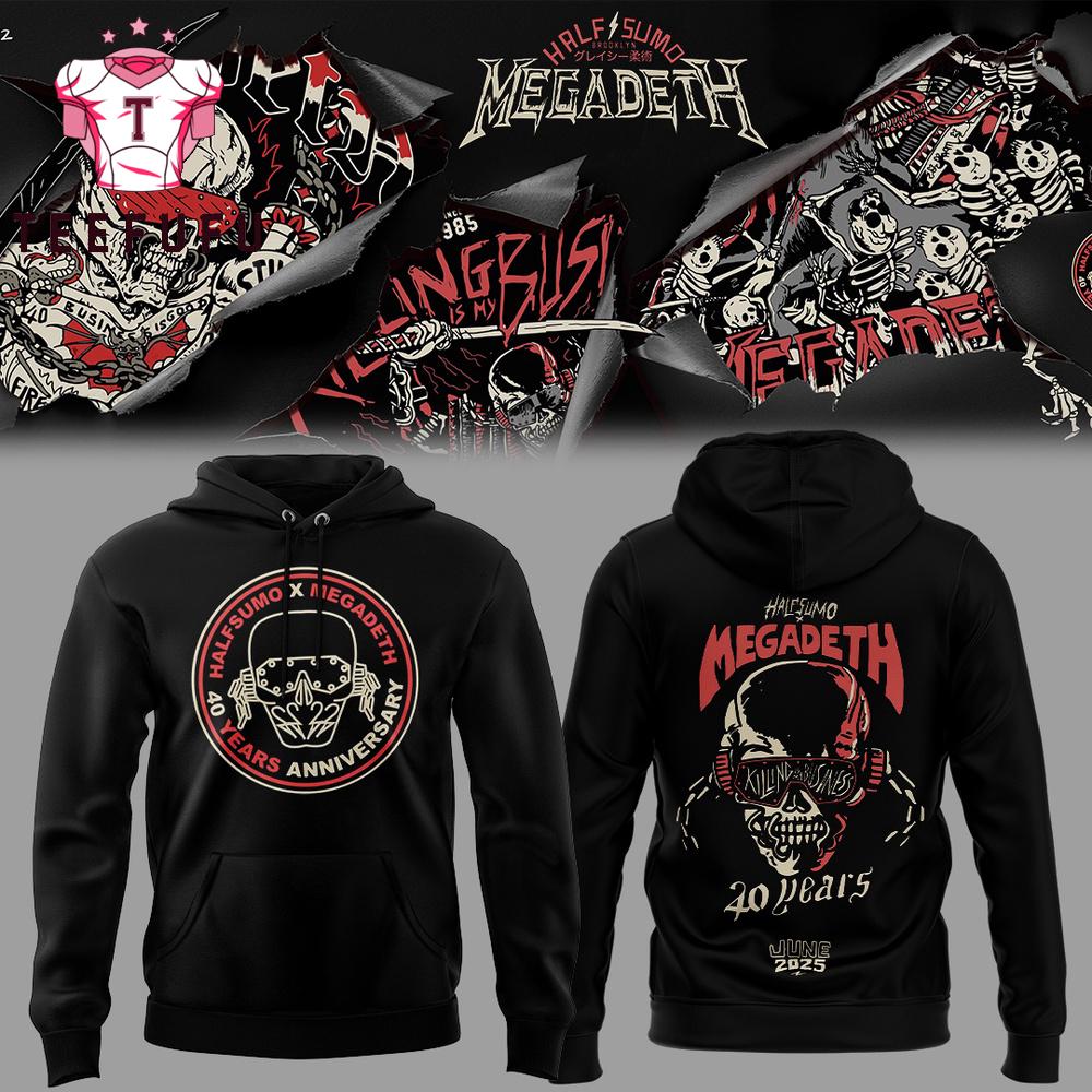 Half Sumo x Megadeth Limited Edition 2025 Hoodie