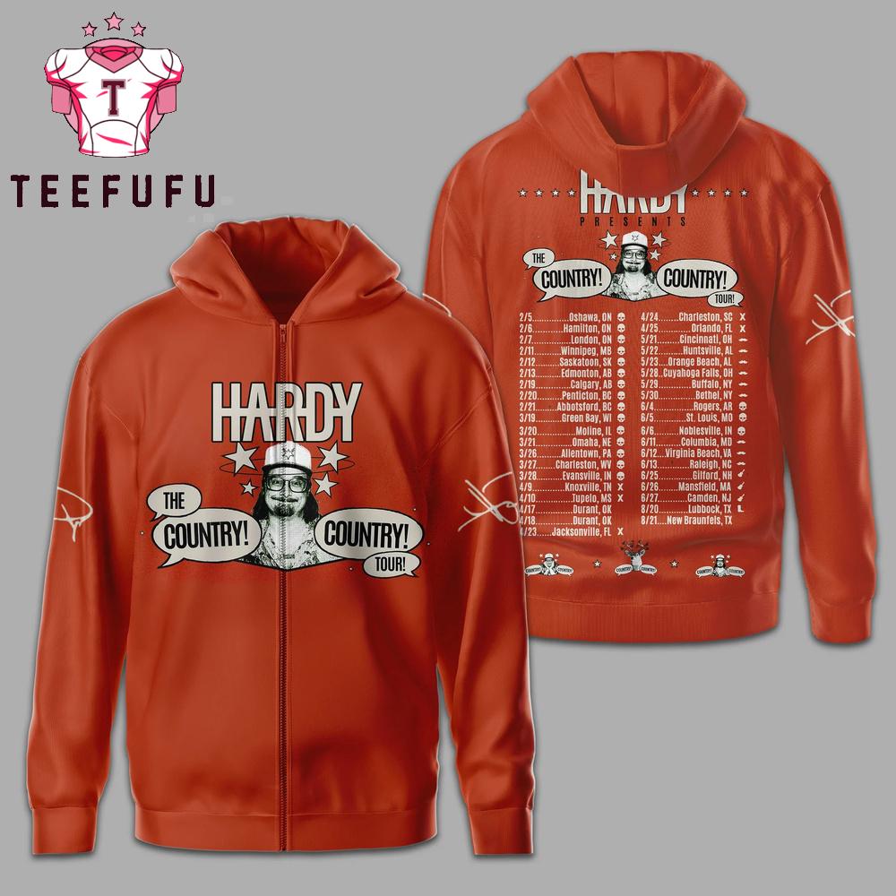 Hardy the Country Tour 2026 Hoodie