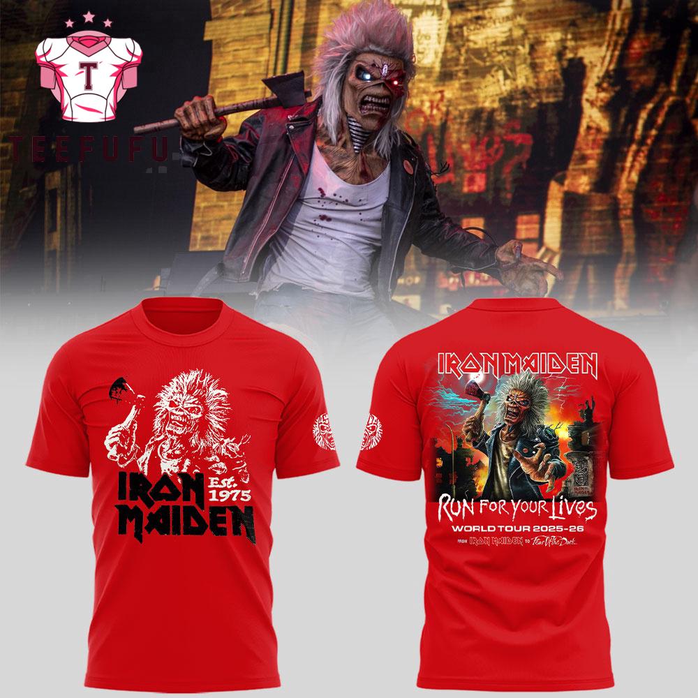 Iron Maiden World Tour 2025-26 Limited Shirt