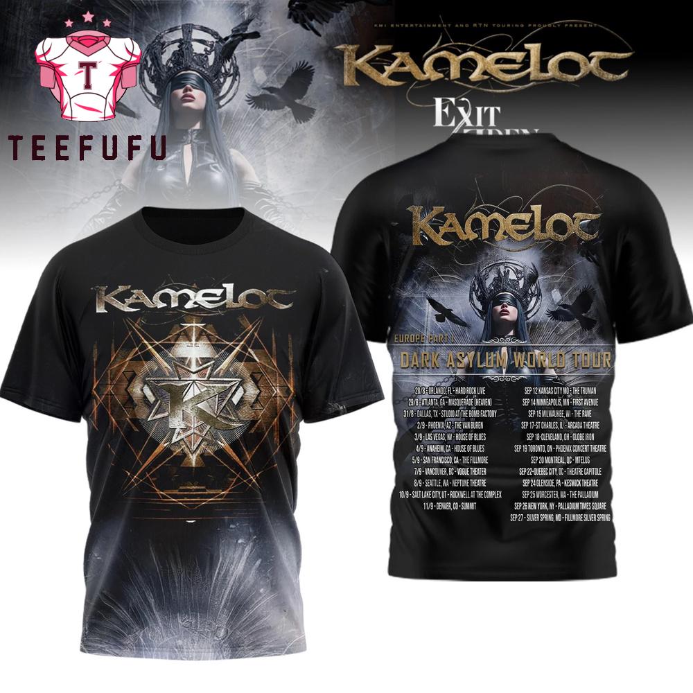 Kamelox Dark Asylum World Tour 2026 3D Shirt