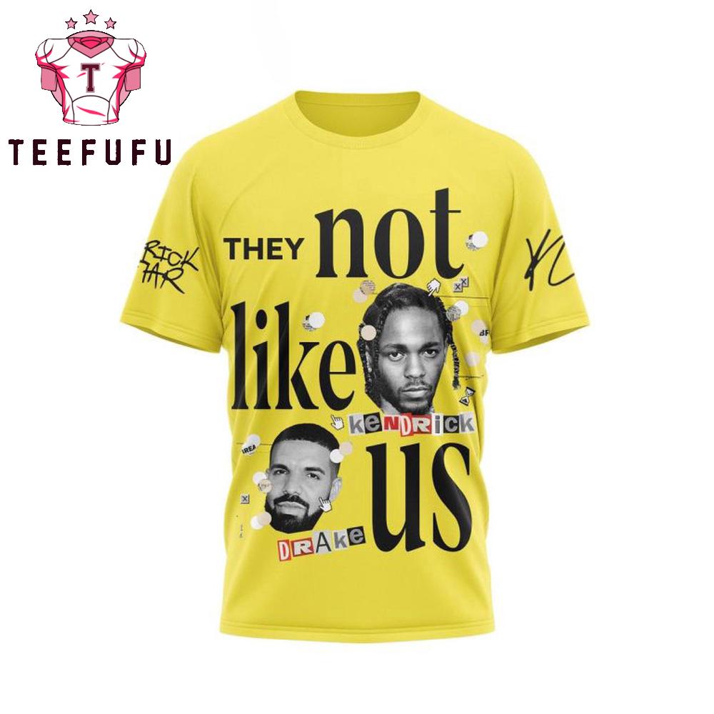 Kendrick Lamar Don’t Rap Against 3D Shirt