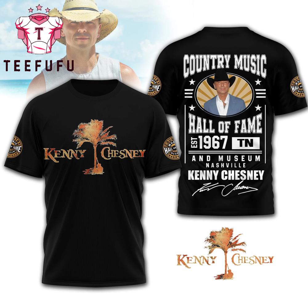 Kenny Chesney Country Music 2026 Tour Signature 3D Shirt