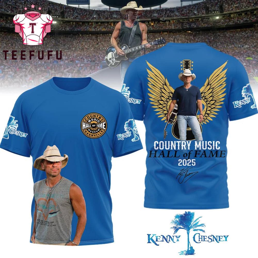 Kenny Chesney Country Music Hall of Fame T Shirt