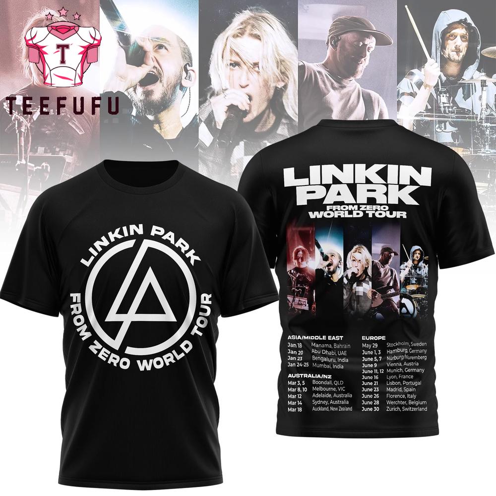 Linkin Park From Zero 2026 World Tour Special New 3D Shirt