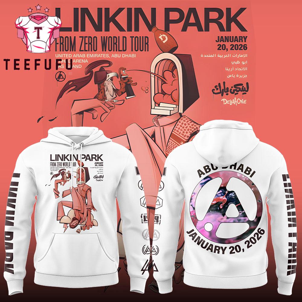 LINKIN PARK From Zero World Tour 2026 New Design Hoodie