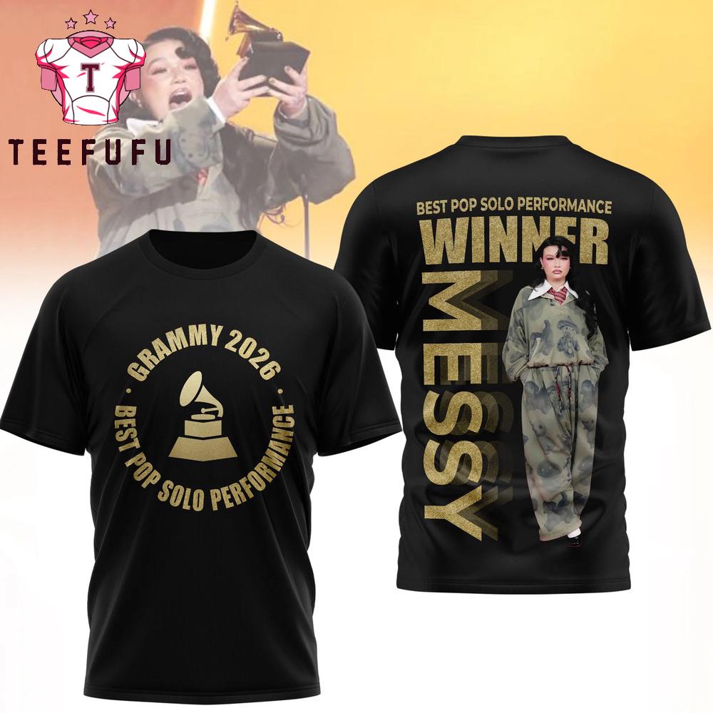 Lola Young Best Pop Solo Performance Winner Grammy 2026 3D Shirt