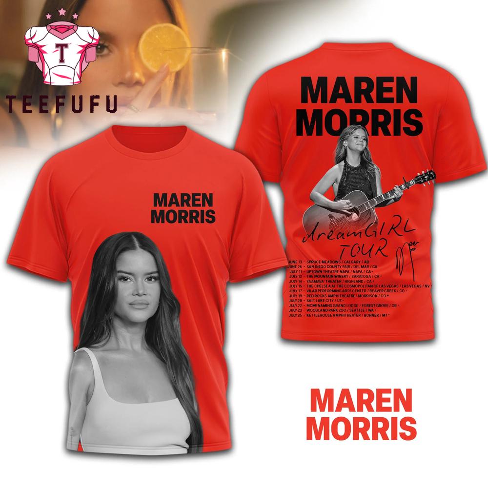 Maren Morris Dream Girl Tour 2026 T Shirt
