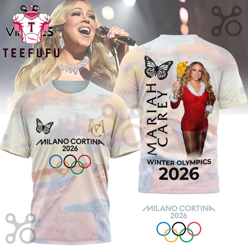 Mariah Carey Winter Olympics 2026 3D Shirt