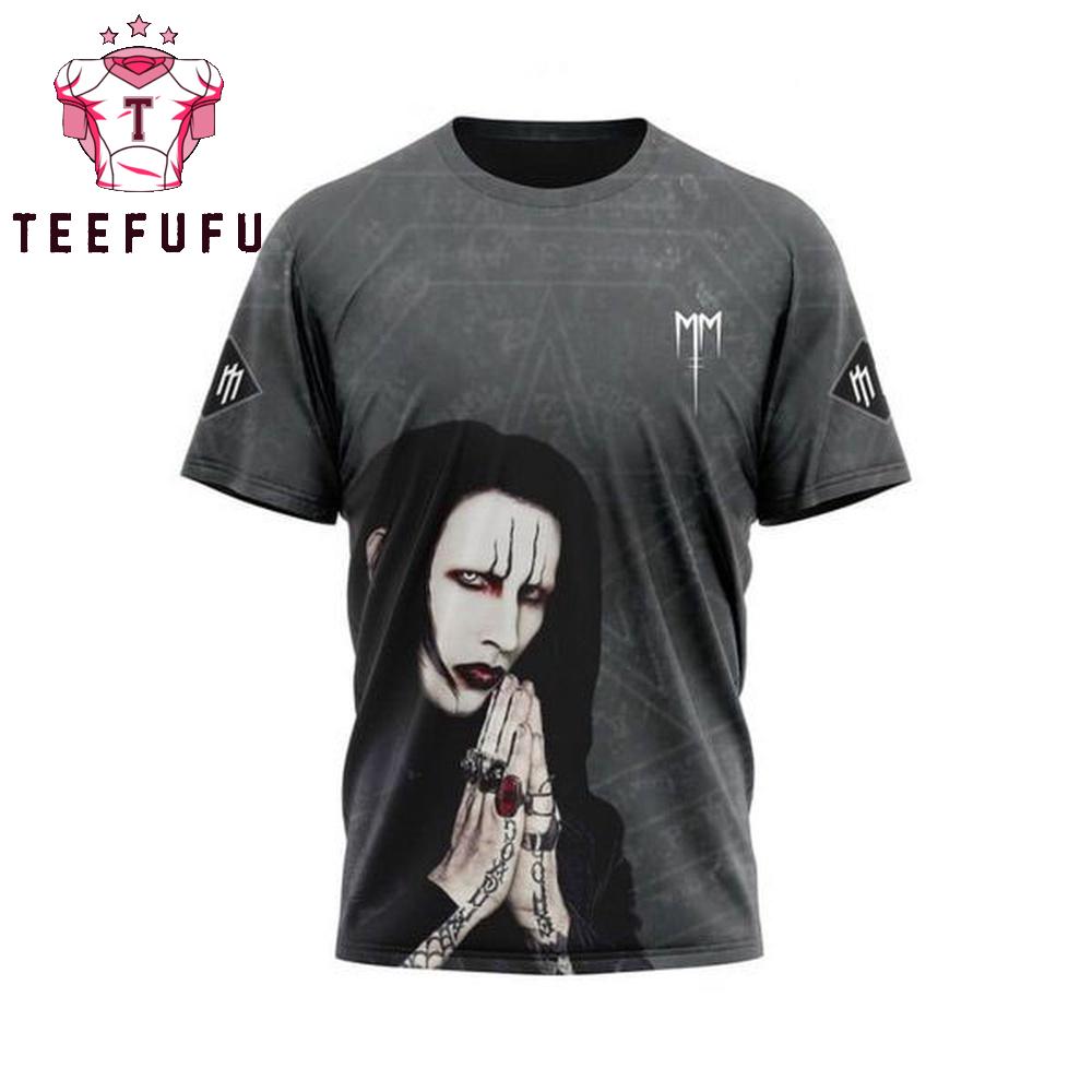 Marilyn Manson I’m Not Against God I’m Agaist This Misuse Of God 3D Shirt