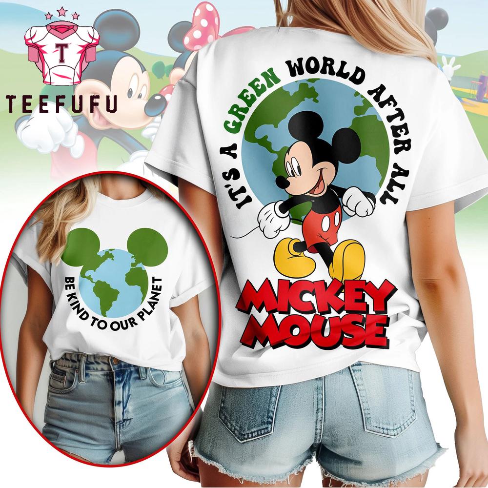 Mickey Mouse Happy Earth Day 2026 T Shirt