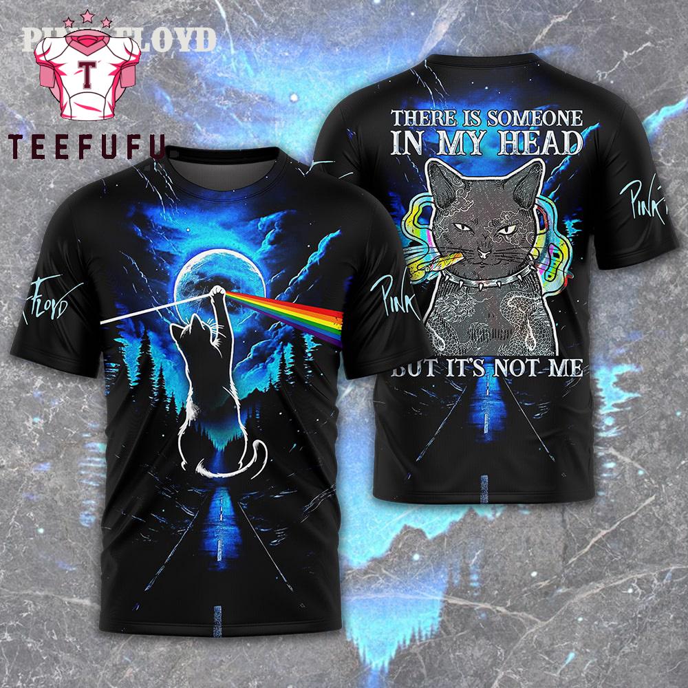 Pink Floyd x Cat 3D Shirt