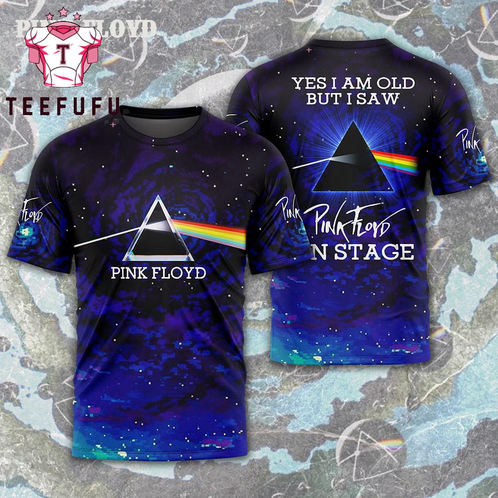 Pink Floyd Yes I Am Old But I Saw Pink Floyd On Stage 3D Shirt