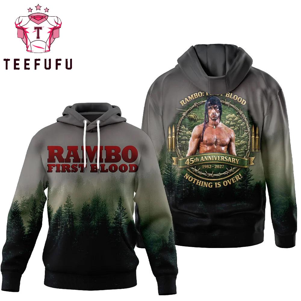 Rambo First Blood 45th Anniversary 1982-2027 Hoodie