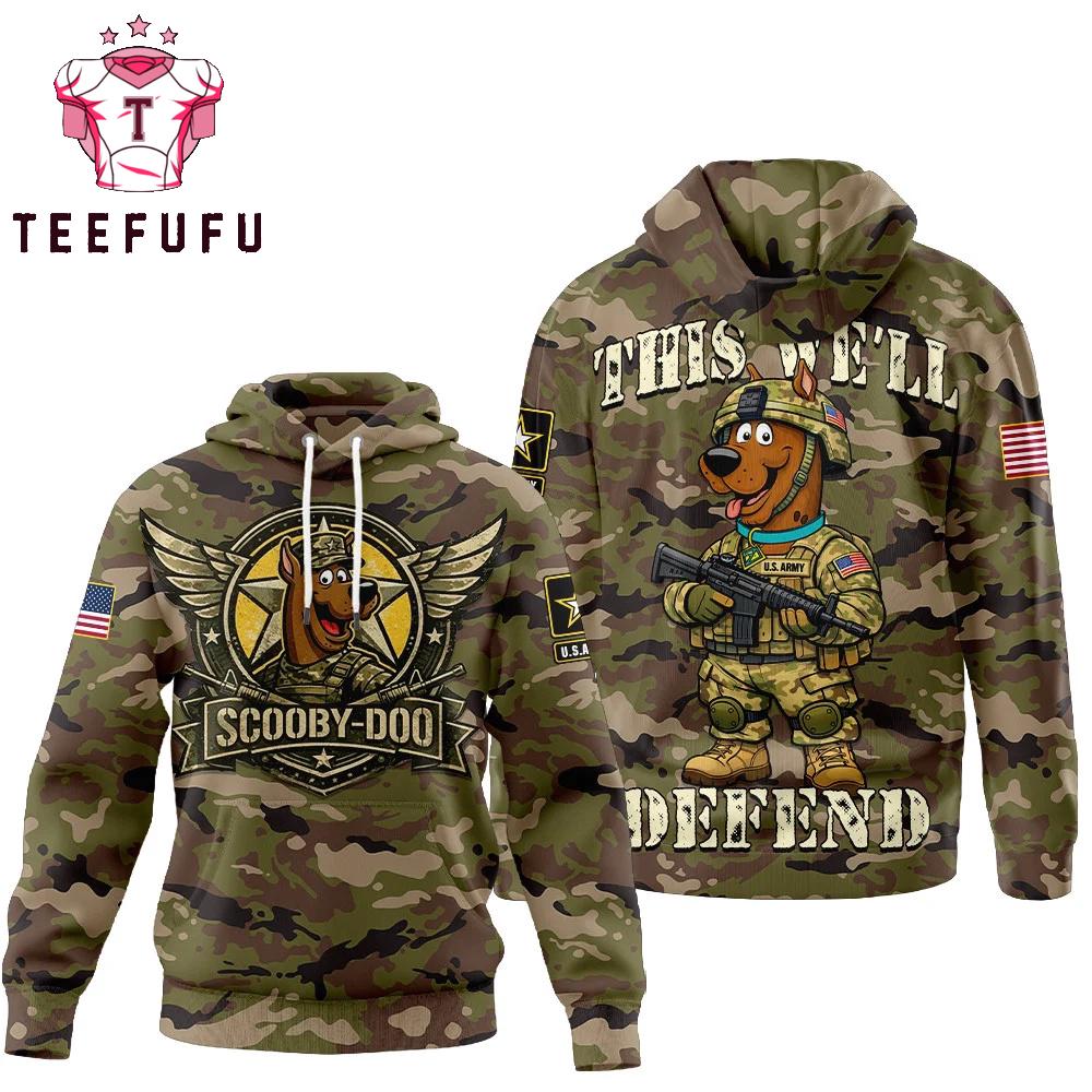 Scooby-Doo US Army Veterans Hoodie
