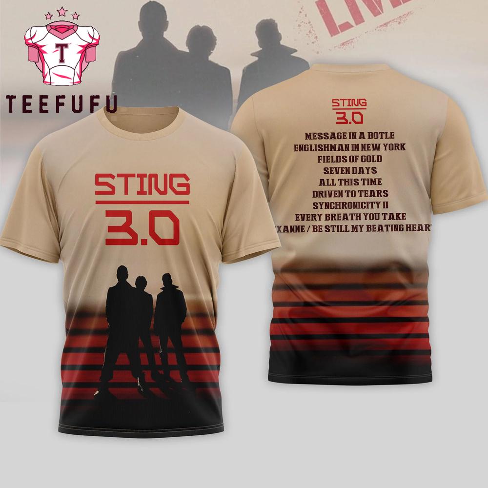 Sting 3.0 Music Special New 3D Shirt
