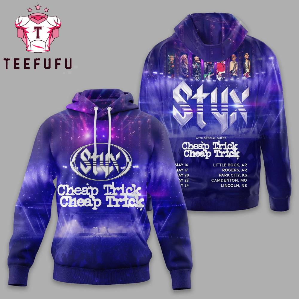 Styx With Special Guest Cheap Trick Hoodie