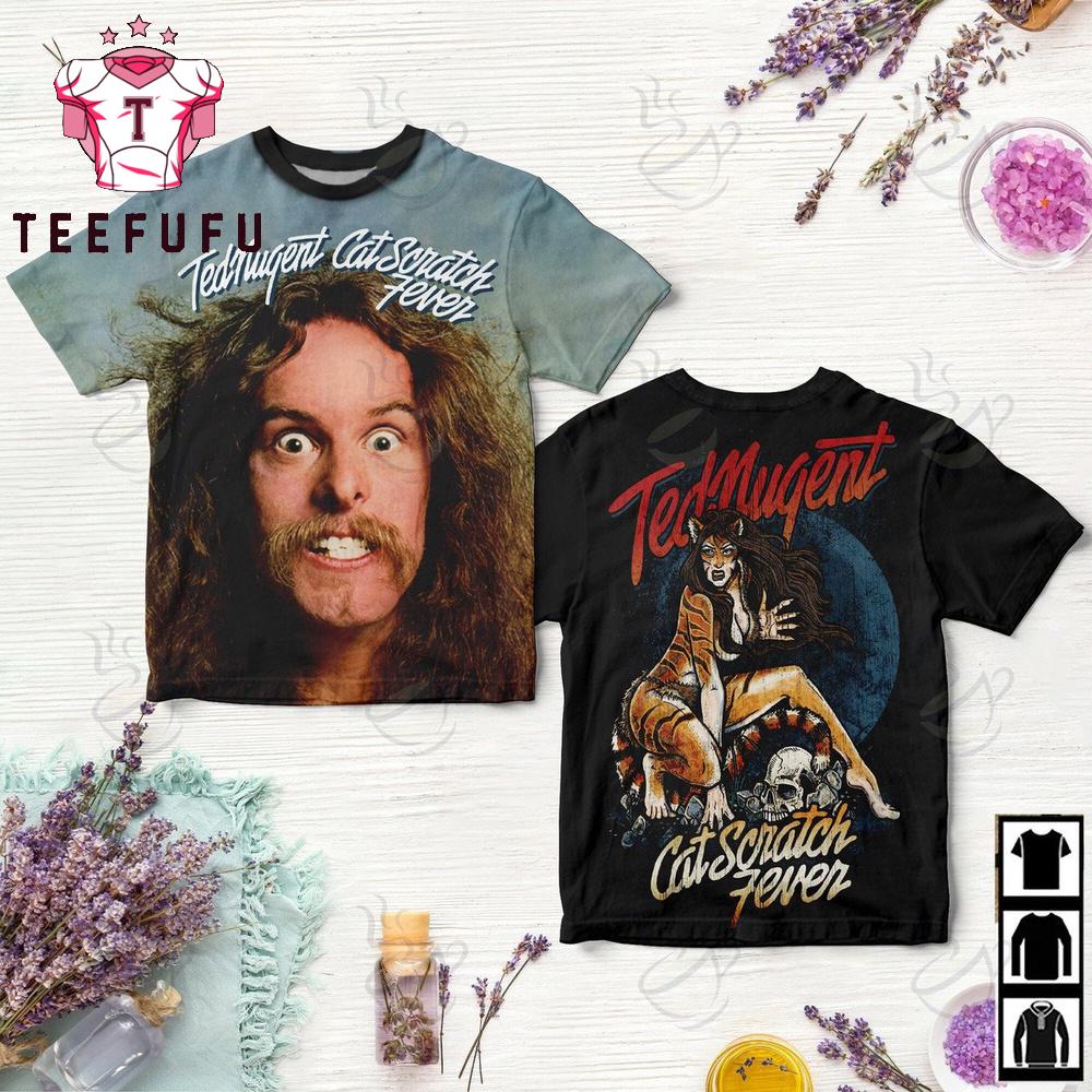 Ted Nugent Cat Scratch Fever All Over Print Shirt