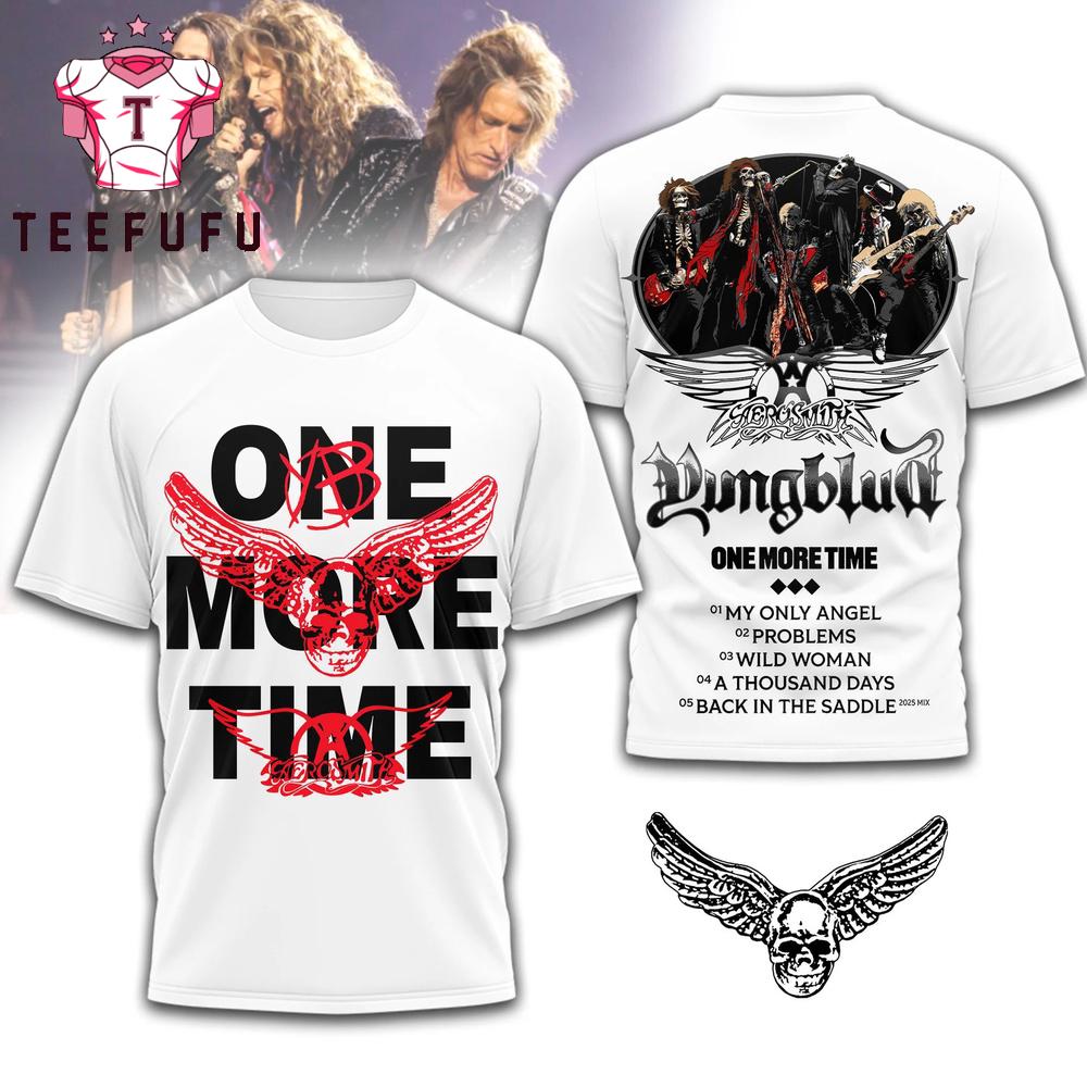 Yungblud One More Time 2026 White T Shirt