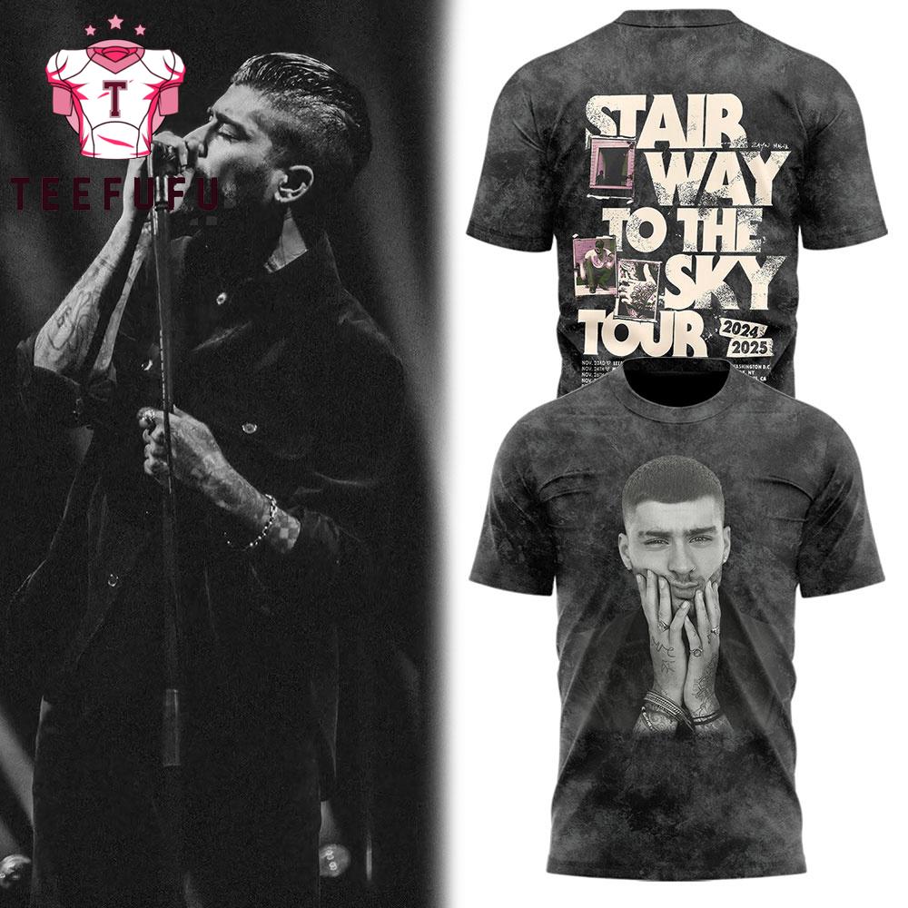 Zayn Malik Stairway To The Sky Tour 2025 Music Graphic 3D Shirt